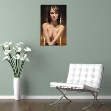 Amazon.com: ZaLiX Natalie Portman Poster - Sexy Album Art Wall Canvas Decor  Bedroom 12x18inch(30x45cm) Frame-style: Posters & Prints