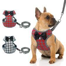 harness and leash set pet cat vest harness with bowknot small dog harness dog harness pet harness