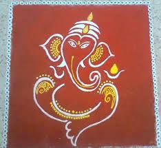Beautiful Lord Ganesh Rangoli Designs For Easy And Simple To Make In 2020 Rangoli Designs New Rangoli Designs Ganesh Rangoli