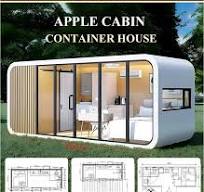 Apple Cabin Prefabricated Mobile Home Coffee Shop Residence ...
