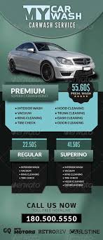 my automobile carwash service roll up banner service design car wash design