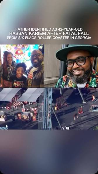 Hassan Jihad Ibn Kariem, a 42-year-old father and educator from Atlanta, Georgia, died Monday, October 12, 2026, after being ejected from the Goliath roller coaster at Six Flags Over Georgia. Cobb ...