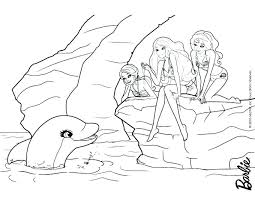 Barbie on a stool in the summer. Barbie Coloring Pages Coloring Rocks