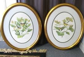 Don Whitlatch Warblers Framed Signed and Numbered 517/1500 Prints Set of 2  -1976