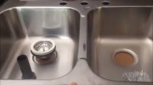 replace/install a kitchen sink youtube