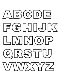 Our printable alphabet pages are always free and easy to customize. Alphabet Coloring Pages Printable Free Download