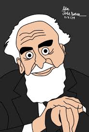 Damaged Cast Illustration at Al Hirschfeld Theater