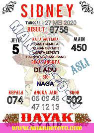 Syair Bocoran Prediksi Sydney 27 Mei 2020 Tanggal Permainan Angka Sydney