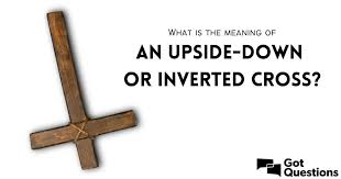 Vector poisonous snake created with a religious cross symbol. What Is The Meaning Of An Upside Down Inverted Cross Gotquestions Org