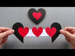How To Make A Greeting Card With Hearts Tutorial How To Make A Greeting Card With In 2020 Geschenke Selber Machen Geschenke Geschenke Fur Weihnachten Selber Machen