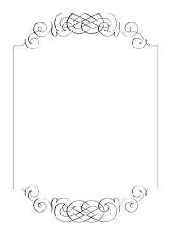 Image Result For Invitation Borders Microsoft Word Free Download Stampabili Gratis Fogli Per Scrivere Ornamenti Vintage