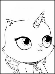Gattino Unicorno Farfalla Arcobaleno 8 Disegni Da Colorare Per Bambini Da Stampare Disegni Gattino Disegni Da Colorare
