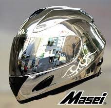 Masei 802 Chrome Motorcycle Bike Arai Icon Harley Helmet Motorcycle Helmets Harley Helmets Sport Bike Helmets