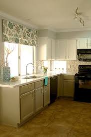 T f added this to kitchen ideas 4345 highway 1 15 april 2020 flat stock cupboards are a must, really like the back splash that pulls the 2 colours together photos in contemporary galley kitchen Taupe Kitchen Houzz