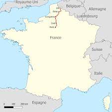 Le club lillois est suivi par le psg et le podium est complété par monaco. Ligne De Paris Nord A Lille Wikipedia