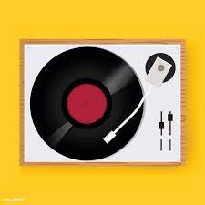 Retro Vinyl Disc Turntable Player Icon Illustration Vector Free Image By Rawpixel Com Icon Illustration Vinyl Music Retro