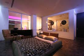 Bed in the center of the room. Float Your Bed For A Great New Look