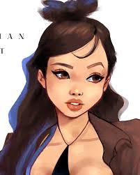 I hope you like my last digital drawing inspired