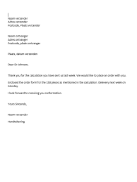 Zakelijke Brief