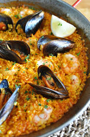 The Most Amazing 20 Minute Seafood Paella Recipe Spain On A Fork Recipe In 2020 Seafood Paella Paella Recipe Paella Recipe Seafood