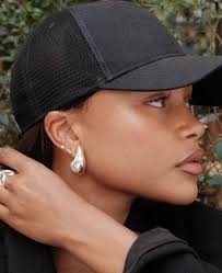 Small Bottega Drop Earrings