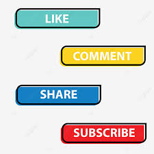 Intro subscribe like comment share | top 5 intro tamplate 2019 hello friends make your own intro, outro, logs subscribe intro, like, share and comment green screen for your videos. Like Comment Subscribe Button Like Comment Subscribe Png And Vector With Transparent Background For Free Download