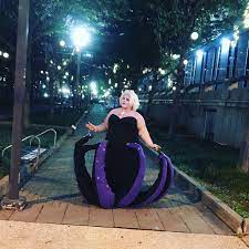 Non porn related, close friend of mine, a gorgeous bbw who I have posted  here occasionally (Amanda, for those who remember) did an Ursula cosplay  for a con recently and I am