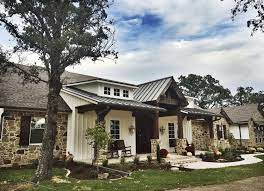 The modern farmhouse style is here to stay, and we at mark stewart home design are committed to producing the most cutting edge house plans on the market. Transitional Farmhouse Style Ranch Home Transitional Farmhouse Style Transitional Farmhouse House Exterior