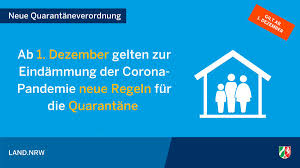 Öffnungen sind abhängig von der jeweiligen inzidenz vor ort. Staatskanzlei Nrw On Twitter Neue Quarantaneverordnung Ab 1 Dezember Gelten In Nrw Automatische Und Einheitliche Regeln Fur Die Quarantane Zur Bekampfung Der Corona Pandemie Hier Ist Die Neue Quarantaneverordnung Abrufbar Https T Co