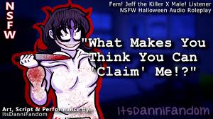 【NSFW Halloween Audio RP】 You Are Targeted by Fem! Jeff... So You Decide to  Claim Her~ 【F4M】