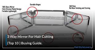 Many of us have tried to style or perhaps trim hair with a regular restroom mirror, and the impacts can be unfortunate. 3 Way Mirror For Hair Cutting Top 10 In 2021 Hair Style Lovers