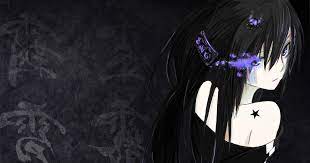 Anime, dark, anime girls, black hair wallpapers hd / desktop and mobile backgrounds. Android Cute Dark Anime Wallpaper Wallpaperandro