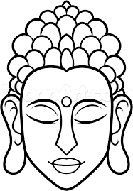 How To Draw Buddha Easy Step By Step Faces People Free Online Drawing Tutorial Added By Dawn N Buddha Art Painting Buddha Painting Canvas Buddha Painting