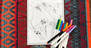 Right now, you can print it out and using crayons or colored. Skiing Coloring Pages Ski Utah