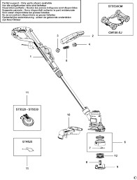 Für den perfekten rasen benötigt man einen rasentrimmer, um den rasen zu trimmen und die kanten zu schneiden. Haushaltsgerate Black Decker Hebel Stator Spule Rasentrimmer Gl4525 Glc1823 Glc1825 St5530 St Sonstige