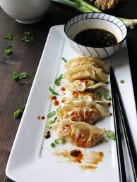 Chinese dumplings are classically served with straight vinegar. Homemade Gyoza Recipe Best Gyoza Dipping Sauce Cooks With Cocktails Recipe Recipes Appetizer Recipes Thermomix Recipes