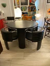 Sku 193077 $1,075 sale $734. Italian Dining Table Chairs Set By Luigi Massoni For Poltrona Frau 1970s Set Of 5 For Sale At Pamono