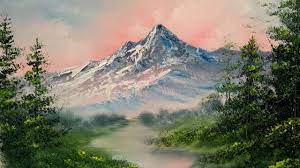 Painting A Sunset Mountain Landscape Quick And Easy Paintingtube It was easier than i thought can't wait to see some speedpaints from you.
