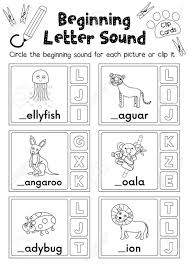 42 Printable Worksheets Beginning Sounds In 2020 Letter Sounds Letter Sounds Kindergarten Letter M Worksheets