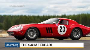 1962 ferrari 250 gto auction. Rare Ferrari 250 Gto Sells For Record 48 4 Million At Auction Bloomberg