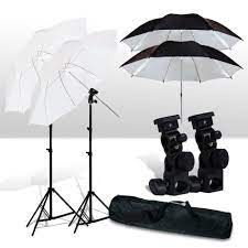 Photo Studio Umbrella Flash Mount Set Light Stand Kit For Nikon Canon Speedlite Softbox Lighting Kit Softbox Lighting Softbox