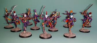 Harlequins 6 troupe #2 well painted warhammer 40k harlequin troupes. Knitfink Crafts Everything 40k Harlequins