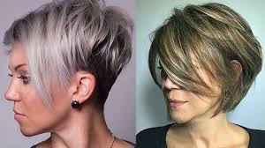 Bob styles are a great way to keep some length but still have short hair. Layered Haircuts For Short Hair 2018 Short Layered Hairstyles For Women Youtube