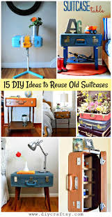For example, we just found these beautiful diy tables and we're sure there are plenty more where these came from. 15 Diy Ideas To Reuse Old Suitcases Diy Crafts