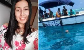 Colombian student Yurany Vanegas Peña, 24, dies after her limbs are ripped  off by boat propeller while swimming with her family | Daily Mail Online