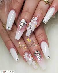 Perfect Nails On Instagram Gorgeous Love This Nail Artist Larynails 22 Light Pink Acrylic Nails Pink Acrylic Nails Bridal Nails