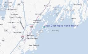 Great Chebeague Island Maine Tide Station Location Guide