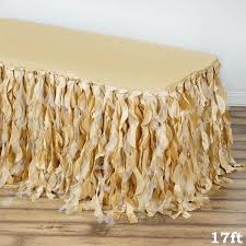 Efavormart Enchanting Curly Willow Taffeta Table Skirt For Kitchen Dining Catering Wedding Birthday Party Decorations Events Walmart Com In 2020 Table Skirt Party Table Cloth Curly Willow
