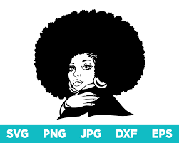 Download Afro Woman Svg Afro Girl Svg Hair Svg Afro By Svg Globe On Zibbet