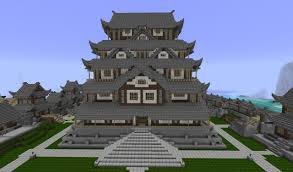 Japanese Castle 1 8 Minecraft Project Japanese Castle Castle Minecraft Projects
